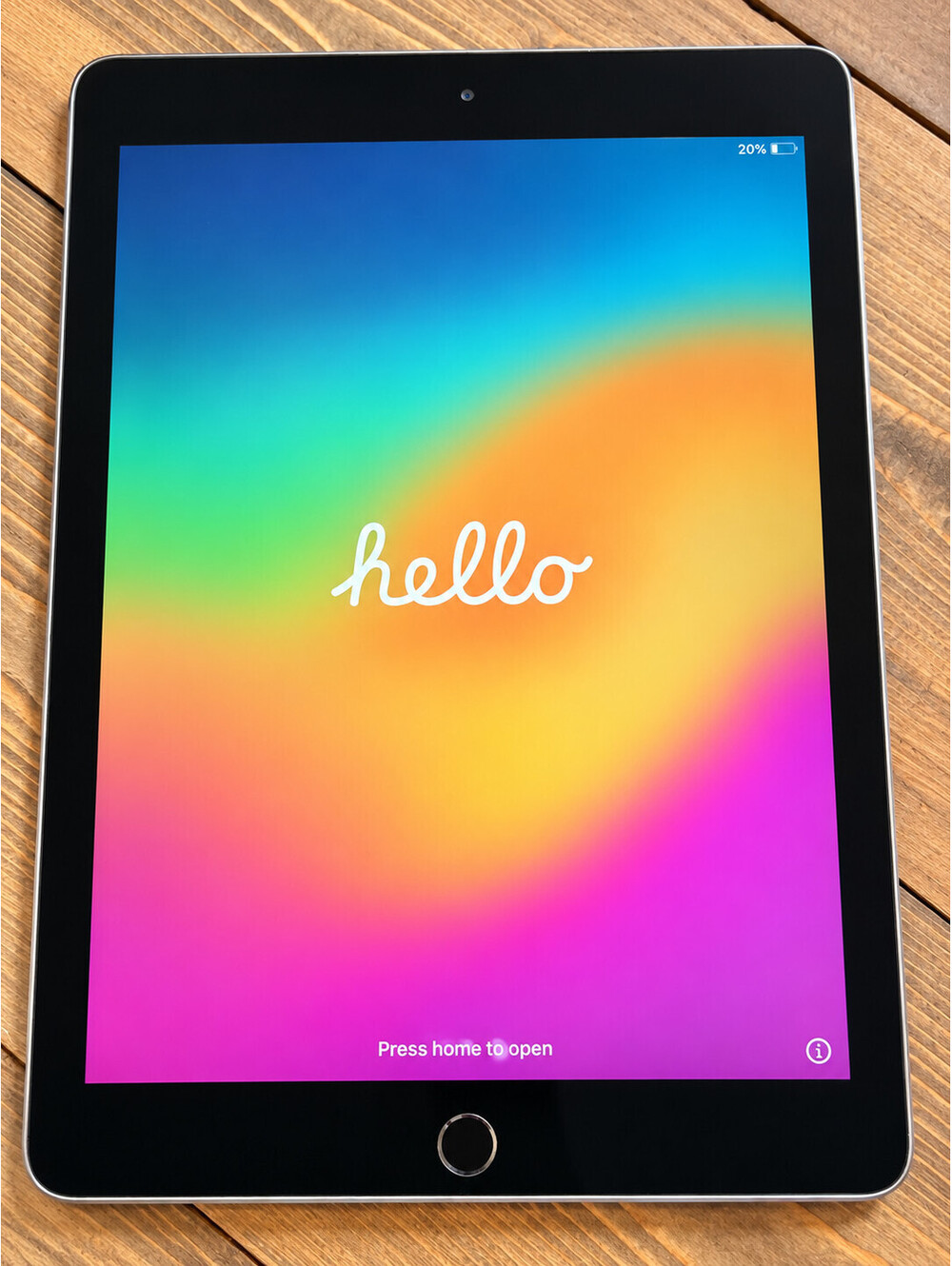 Apple iPad 6th Gen 128GB  9.7" Space Gray NR7J2LL/A A1893 WiFi Tablet